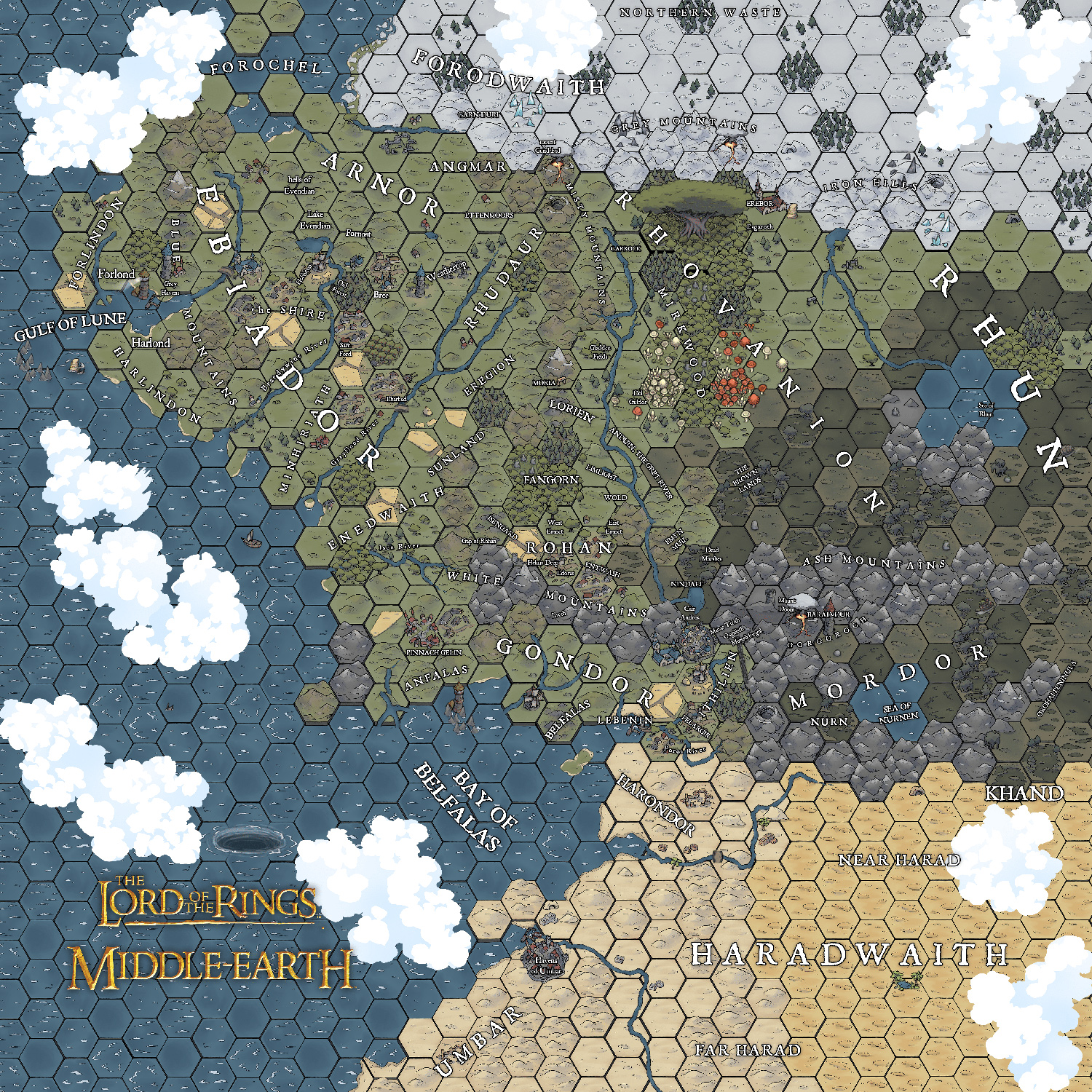 Lord of the Rings Middle Earth