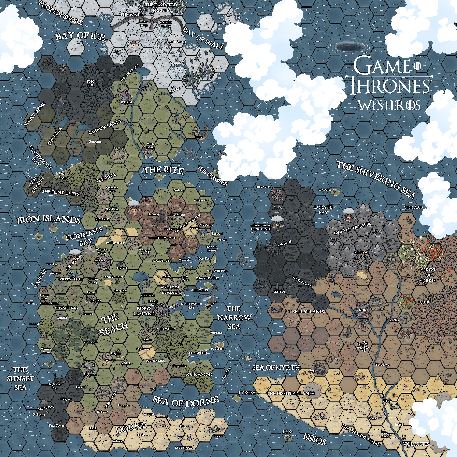 Game of thrones - Westeros
